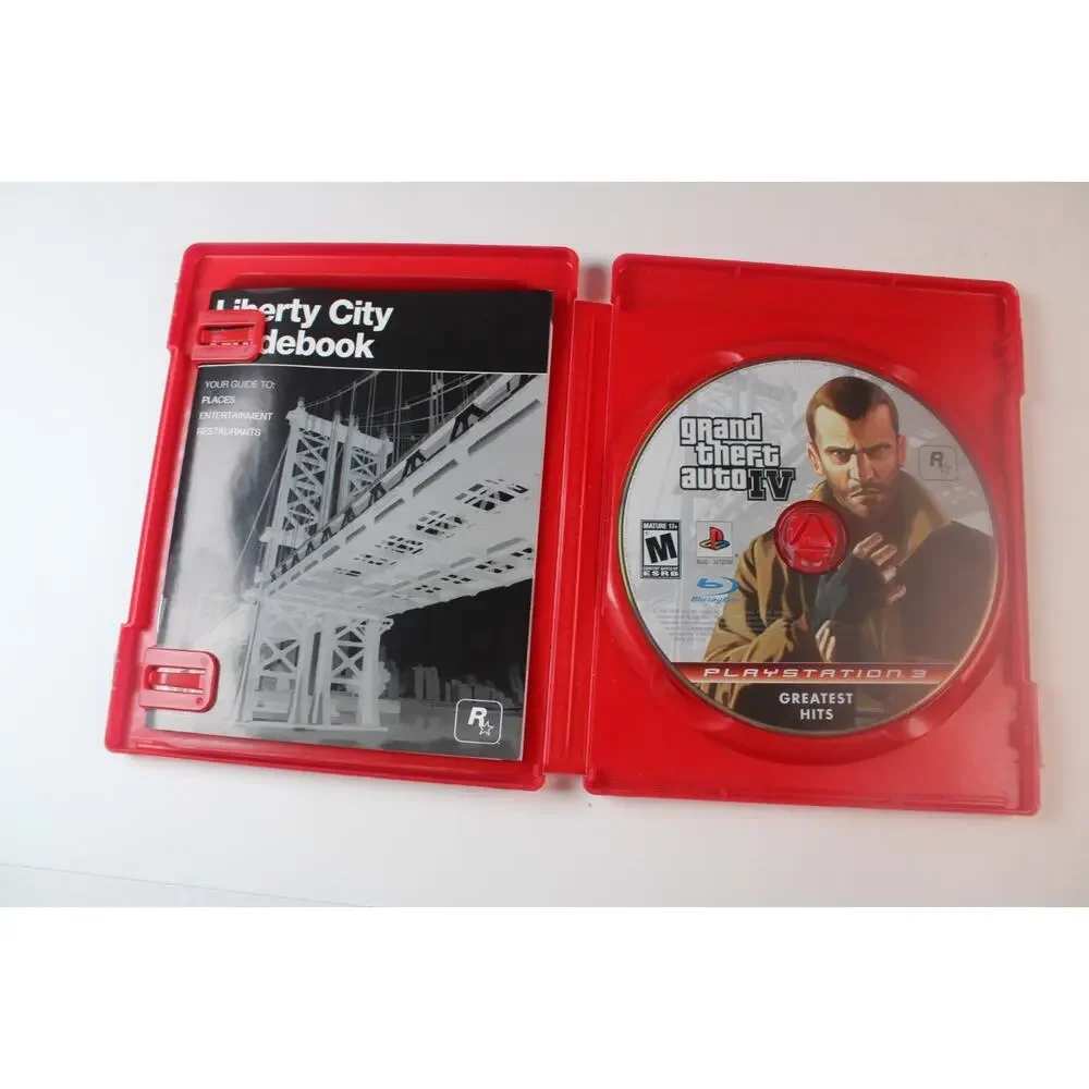 2 games: Grand Theft Auto IV + V (Sony Playstation 3, PS3) Authentic, tested